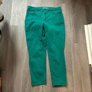 Green Jones New York Soho Ankle Secret Slimming Size 14 Pants Jeans
